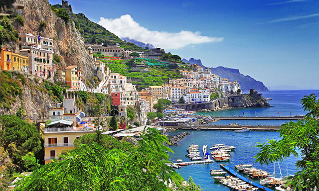 Itaalia, Napoli ja Amalfi rannik