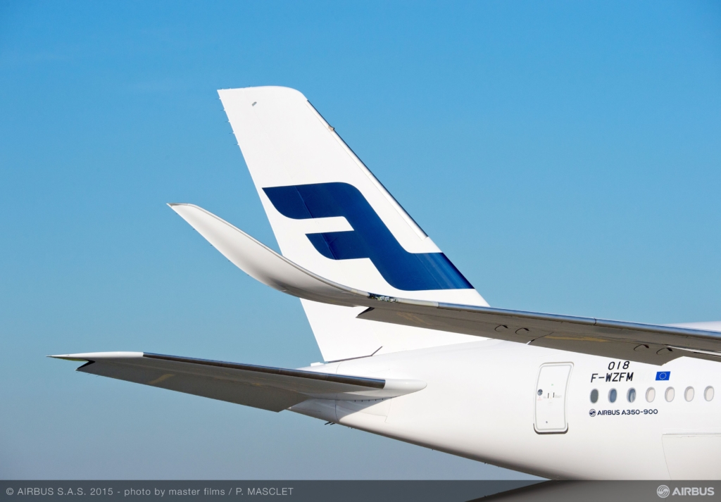 Finnair A350 XWB Roll out Tail