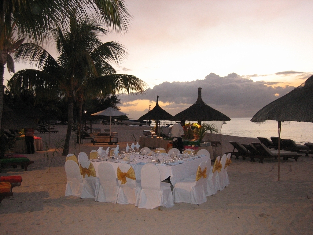 Mauritius peolaud rannal