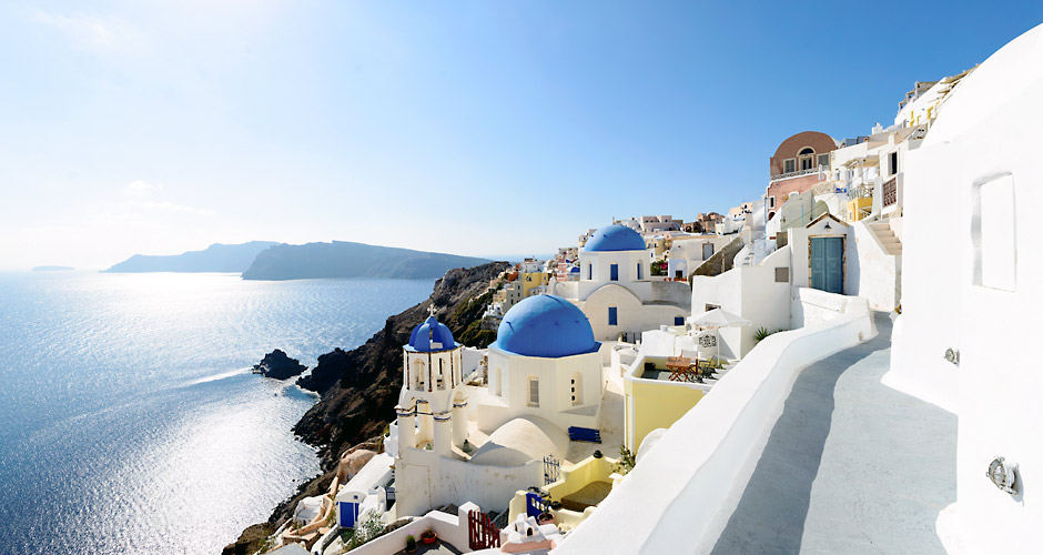 Piltpostkaardilik Santorini. Romantikute lemmik!
